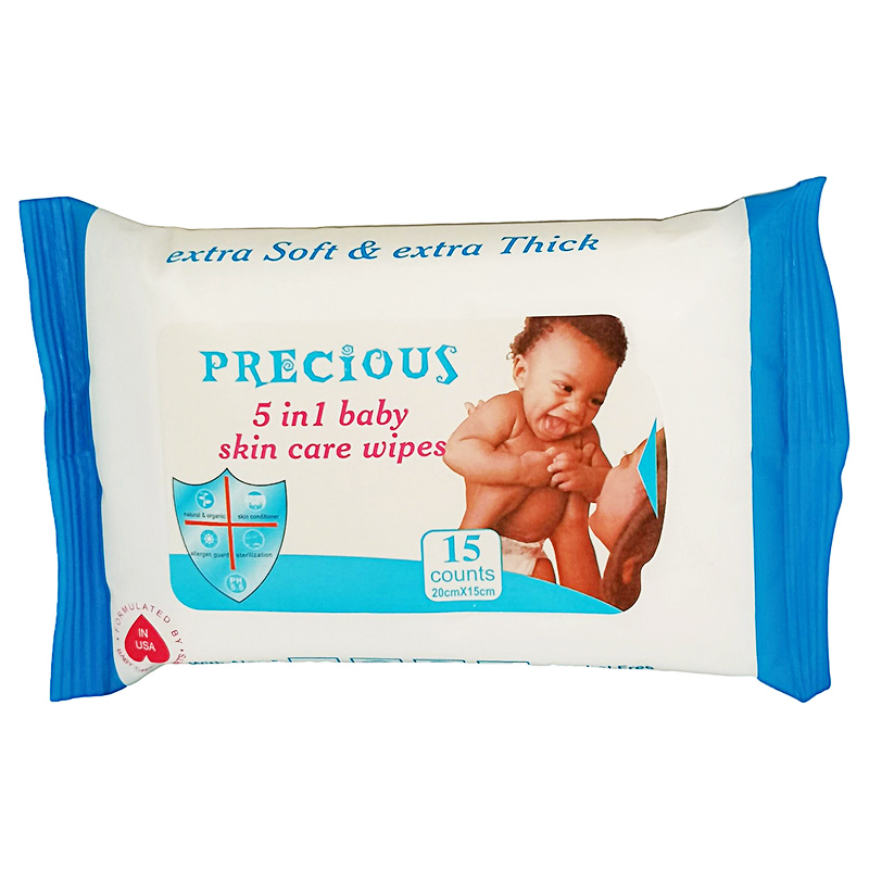 Natuurlijke, niet-irriterende, milde babydoekjes
